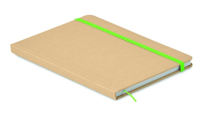 A5 zápisník v recykl. kartonu