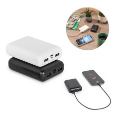LEAKEY 10. Power banka 10 000 mAh zo recyklovaného ABS (100 % rABS)