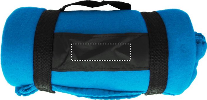 Fleecová deka s popruhy