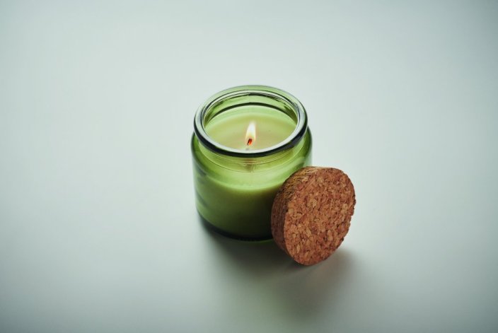 Svíčka z rostlinného vosku 70g