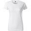 Dámské tričko BASIC - Barva: bílá, Určení: Dámské, Velikost textilu: M
