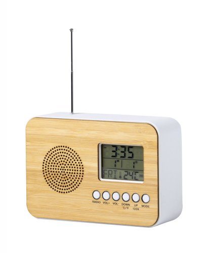 Bordio stolní rádio s hodinami Bordio stolní rádio s hodinami