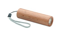 Dobíjecí svítilna ze dřeva