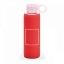 DHABI. Športová fľaša z borosilikátového skla 380 ml