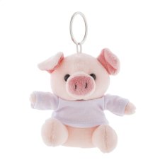 PigFob prívesok na kľúče s plyšovým prasiatkom