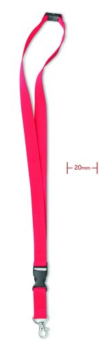 Šňůrka na krk s kovovým hákem