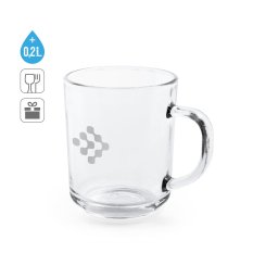 SOFFY. Sklenený hrnček 230 mL