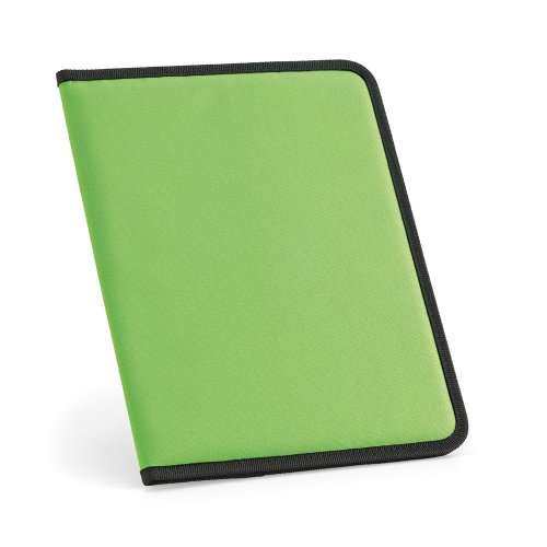 CUSSLER. Složka A4 z materiálu 600D s linkované stránky