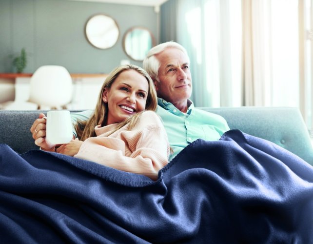 Fleecová cestovní přikrývka