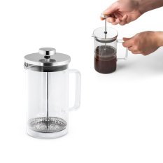 JENSON. Kávovar z borosilikátového skla a nerezovej ocele 600 ml