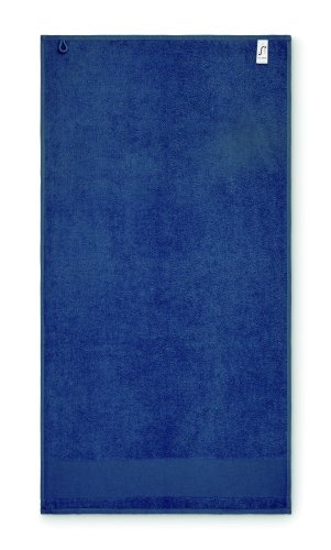 Bavlněný ručník na ruce - Umístění a max. velikost potisku: STRIP LEFT, 50x200mm, Typ potisku a počet barev: Sítotiskový transfer, 6 barev, Počet kusů: 2000