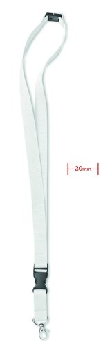 Šňůrka na krk s kovovým hákem