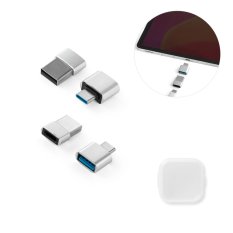 MINSKY. Sada 2 hliníkových adaptérů USB-A / USB-C