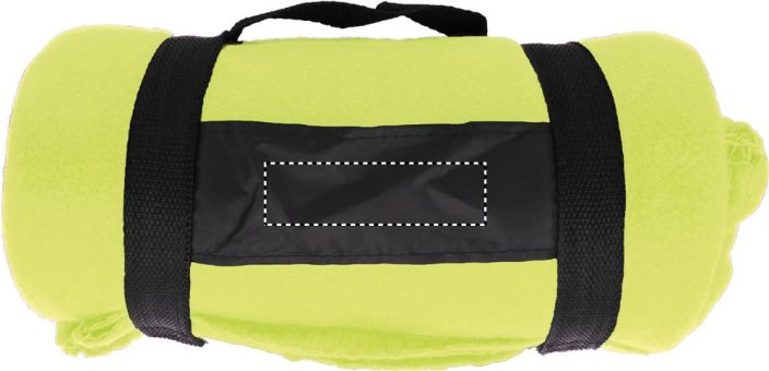 Fleecová deka s popruhy