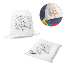 DRAWS. Dětská taštička na barvení (80 g/m²)