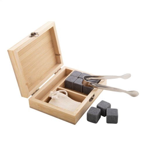 Bourbon súprava kamenných kociek ľadu