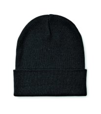 Pletená čepice s lemem