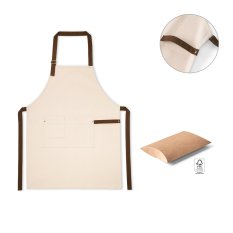 HOLM. Zástera zo 100 % bavlneného plátna (320 g/m²) s kovovými detailmi