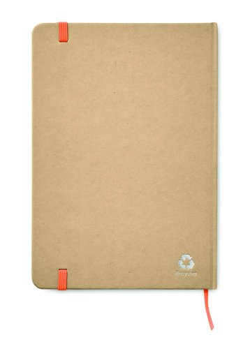 A5 zápisník v recykl. kartonu