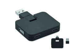 4portový USB rozbočovač