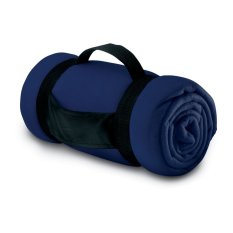 Fleecová deka s popruhy