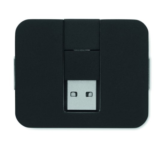 4portový USB rozbočovač - Umiestnenie potlače: TOP, Typ potlače: Tampontisk (max. 4 farby, 20x40mm), Počet farieb potlače: 1 farba, Počet kusov: 60