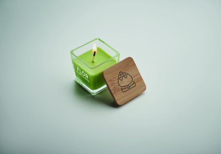 Čtvercová vonná svíčka 50gr