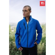 THC EANES. Softshellová bunda (unisex) z polyesteru a elastanu