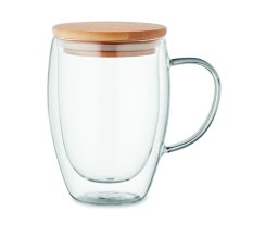 Dvoustěnný skleněný hrnek 350ml