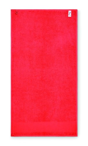 Bavlněný ručník na ruce - Umístění a max. velikost potisku: STRIP LEFT, 50x200mm, Typ potisku a počet barev: Sítotiskový transfer, 6 barev, Počet kusů: 2000