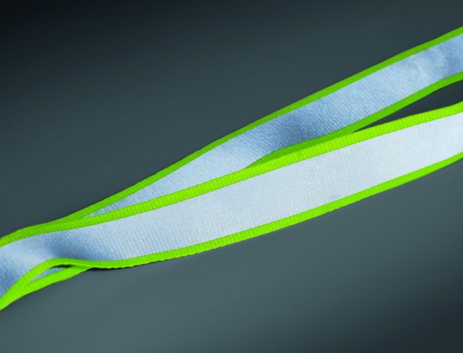 Reflexní šňůrka na krk z RPET