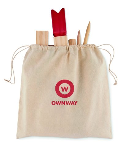 Dřevěná venkovní házecí hra