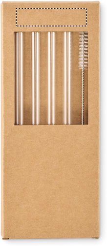 4 opakovaně použitelná skleněná br - Typ potlače a počet farieb: Tamponový tisk, 4 barvy, Umiestnenie a max. veľkosť potlače: FRONT BOTTOM, 60x60mm, Počet kusov: 15