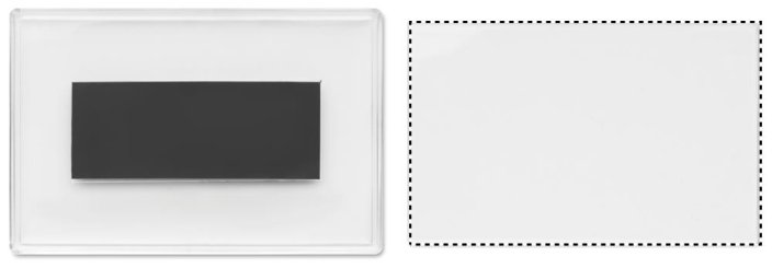 Akrylový fotomagnet, obdélník