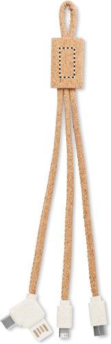 Nabíjecí kabel 3v1 v korku