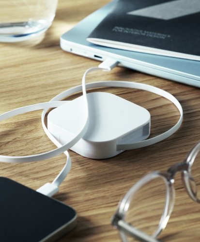 100W zatahovací nabíjecí kabel