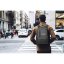 BOSTON. Voděodolný dvoubarevný nylonový batoh na 17'' notebook