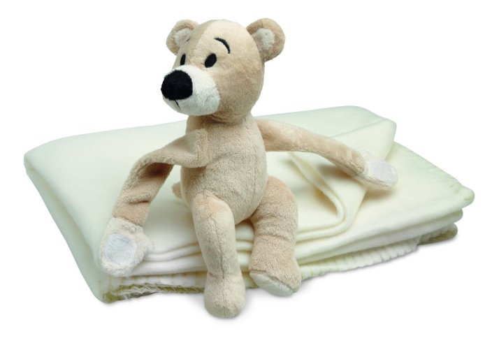 Fleecová deka s medvídkem