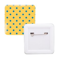 SquareBadge Maxi odznak so špendlíkom