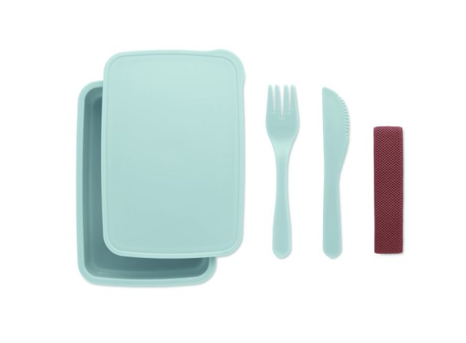 Obědová krabička s příbory