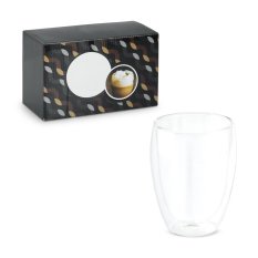 MACHIATO DUO. Súprava 2 šálok z borosilikátového skla