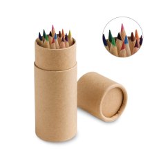 CYLINDER. Sada 12 pastelek v krabičce