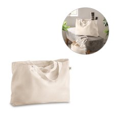 PARMA. Taška z bavlny (50 %), recyklovanej bavlny (30 %) a polyester (20% rPET) (280 g/m²)