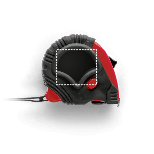 GULIVER III. Svinovací metr o délce 3 m z ABS - Umístění potisku: Strana, Typ potisku: Tampontisk (max. 5 barev, 20 x 15mm), Počet barev potisku: 2 barvy, Počet kusů: 130