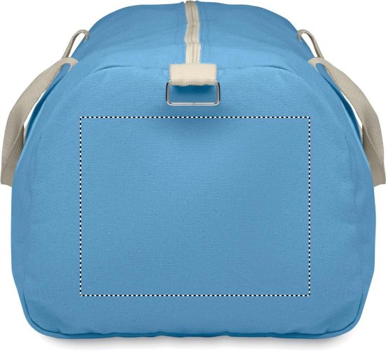 Cestovní taška 320 g - Umístění potisku: LEFT SIDE, Typ potisku: Sítotiskový transfer (max. 8 barev, 140x180mm), Počet barev potisku: 2 barvy, Počet kusů: 1500