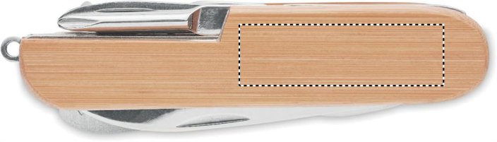 Multifunkční nůž, bambus