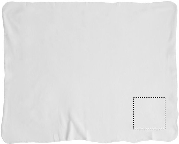 Fleecová deka s popruhy