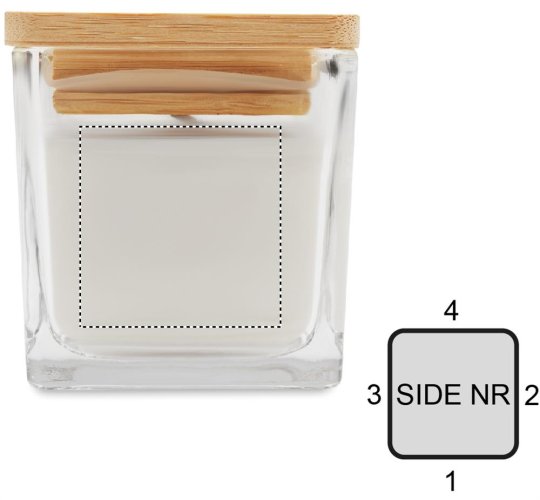 Čtvercová vonná svíčka 50gr