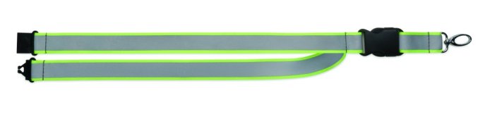 Reflexní šňůrka na krk z RPET