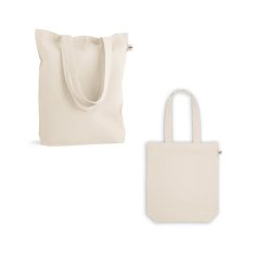 GIRONA. Taška z bavlny (50 %), recyklovanej bavlny (30 %) a polyester (20 %) (220 g/m²)